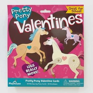 Pretty Pony Valentine Cards